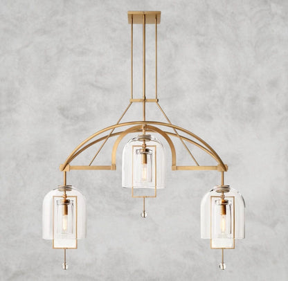 Fulcrum Linear Chandelier 48", 60"