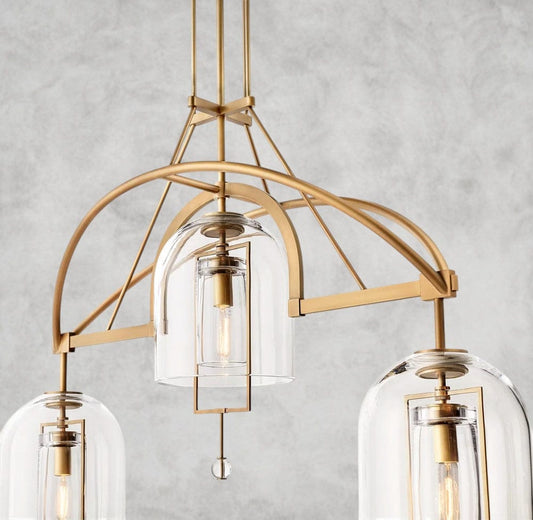 Fulcrum Linear Chandelier 48", 60"