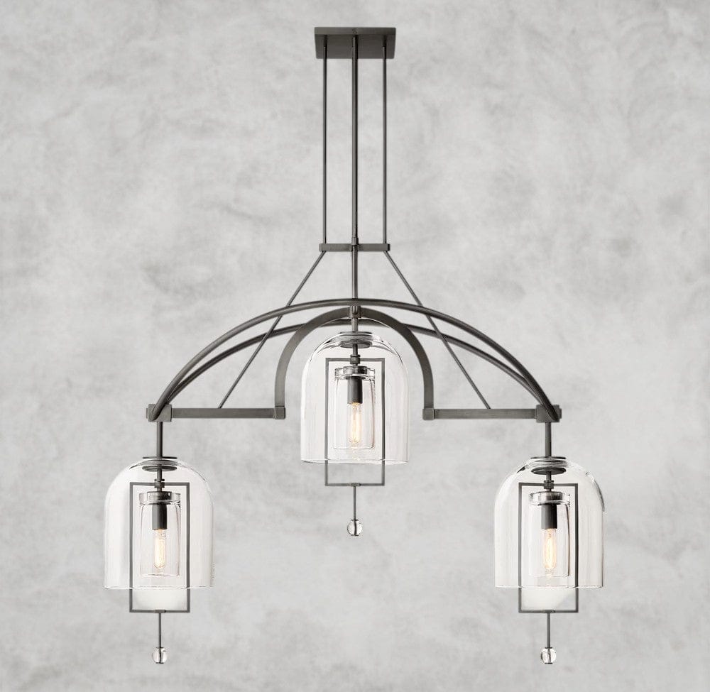 Fulcrum Linear Chandelier 48", 60"