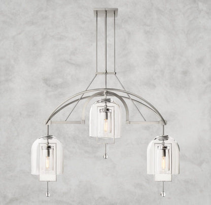 Fulcrum Linear Chandelier 48", 60"