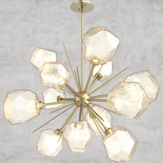Gem Starburst Chandelier