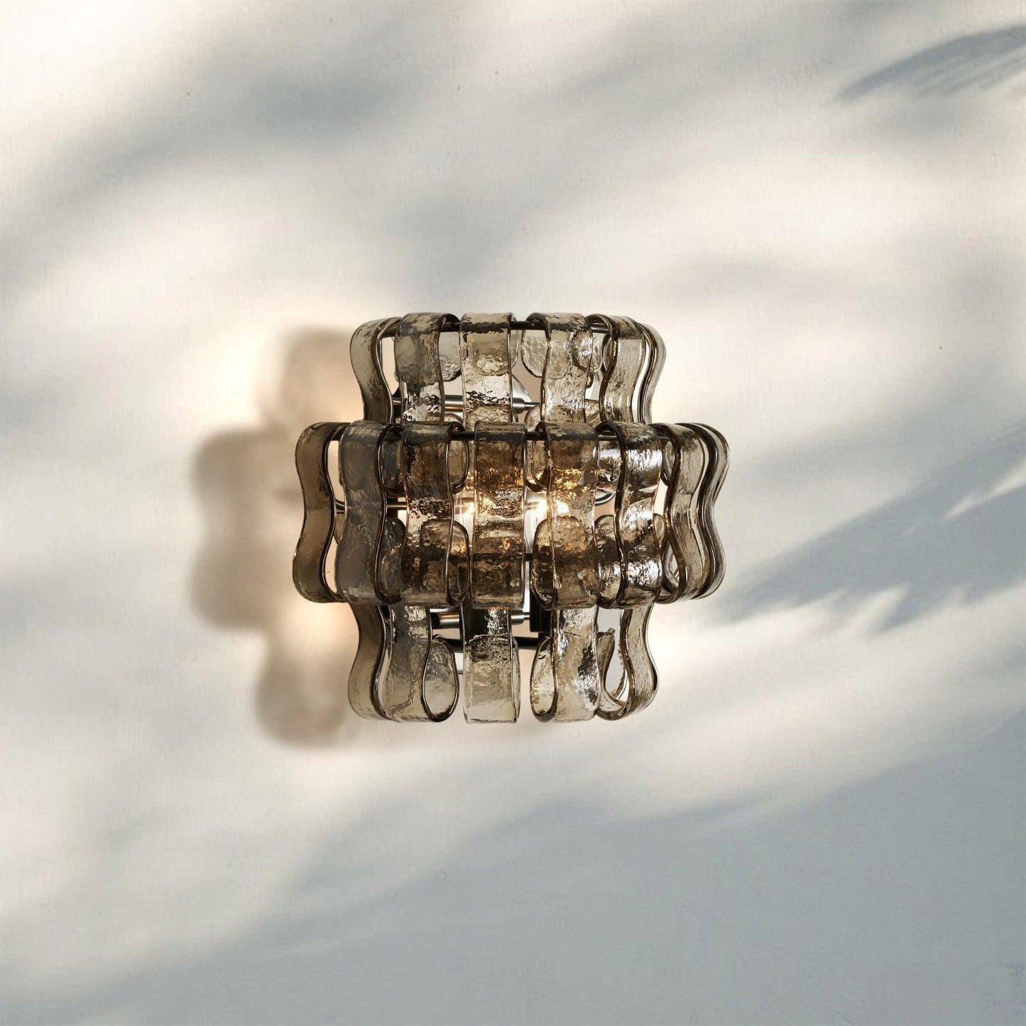 Ghiaccio Glass Wall Sconce
