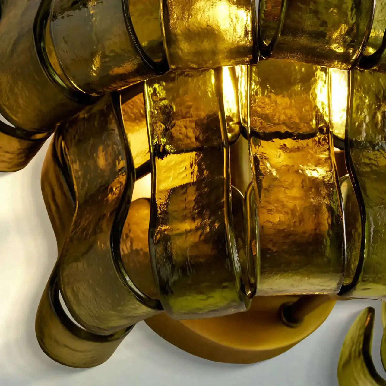 Ghiaccio Glass Wall Sconce