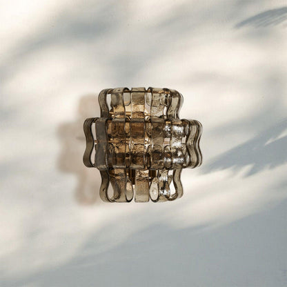 Ghiaccio Glass Wall Sconce