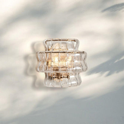 Ghiaccio Glass Wall Sconce