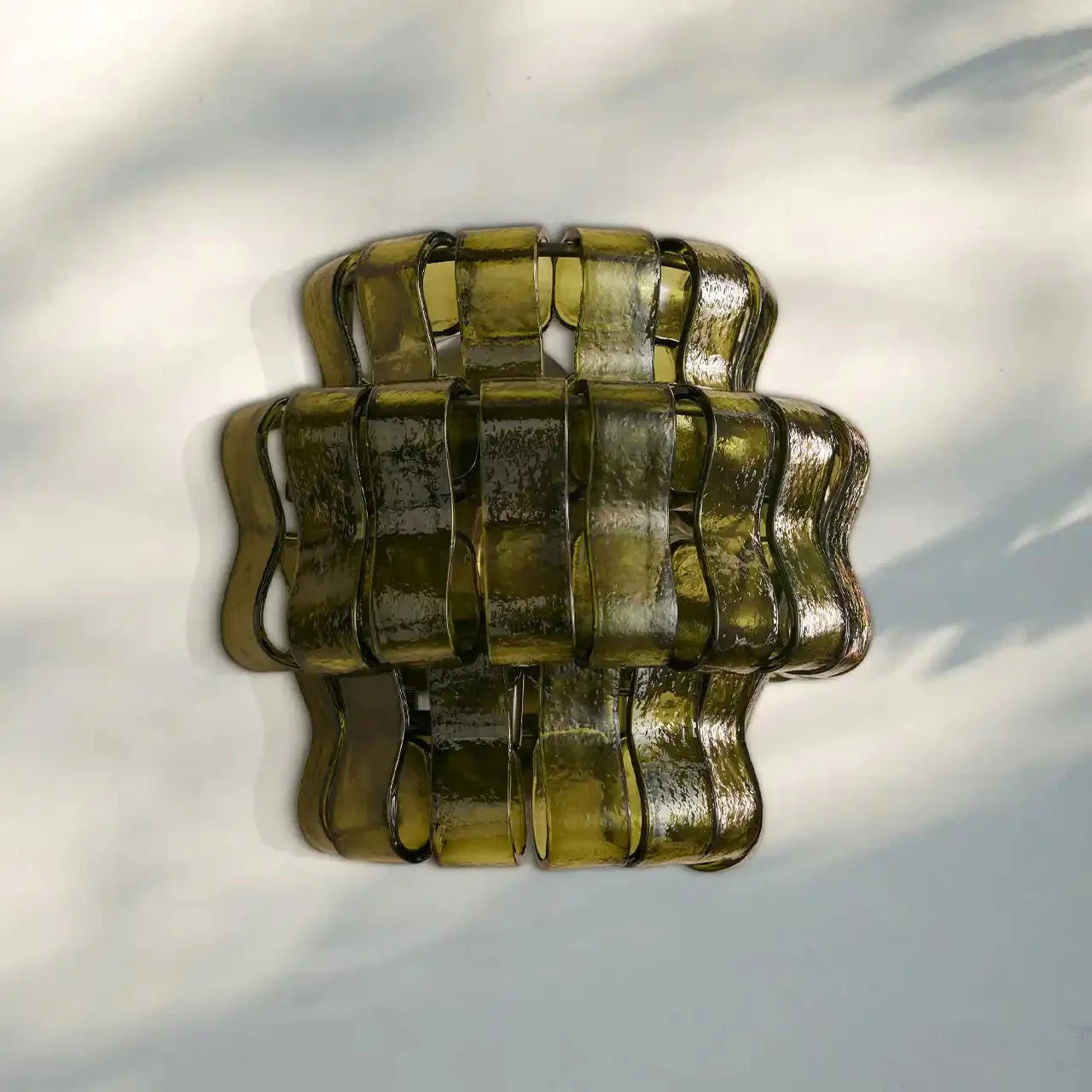 Ghiaccio Glass Wall Sconce