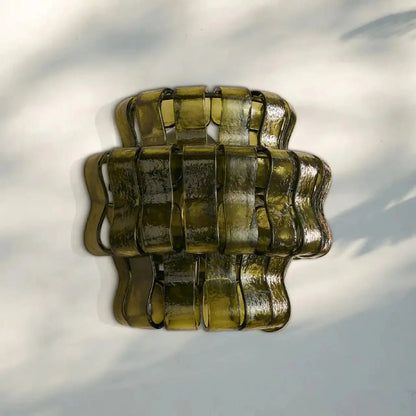 Ghiaccio Glass Wall Sconce