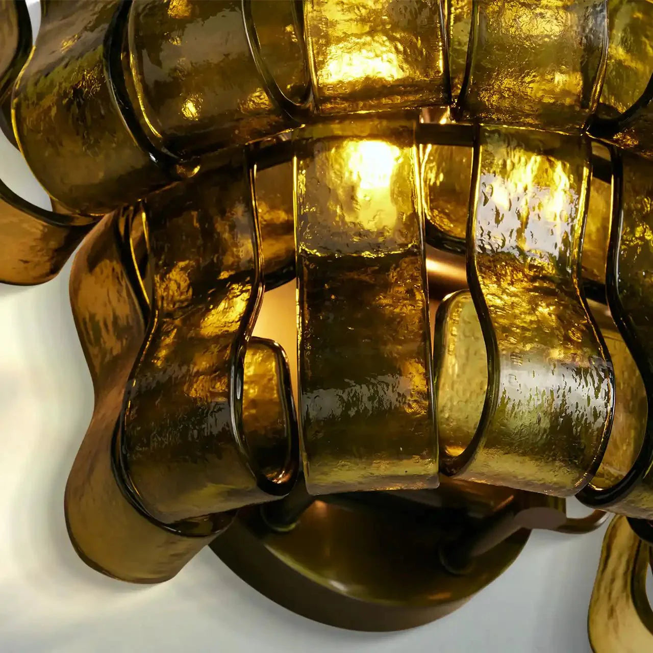 Ghiaccio Glass Wall Sconce