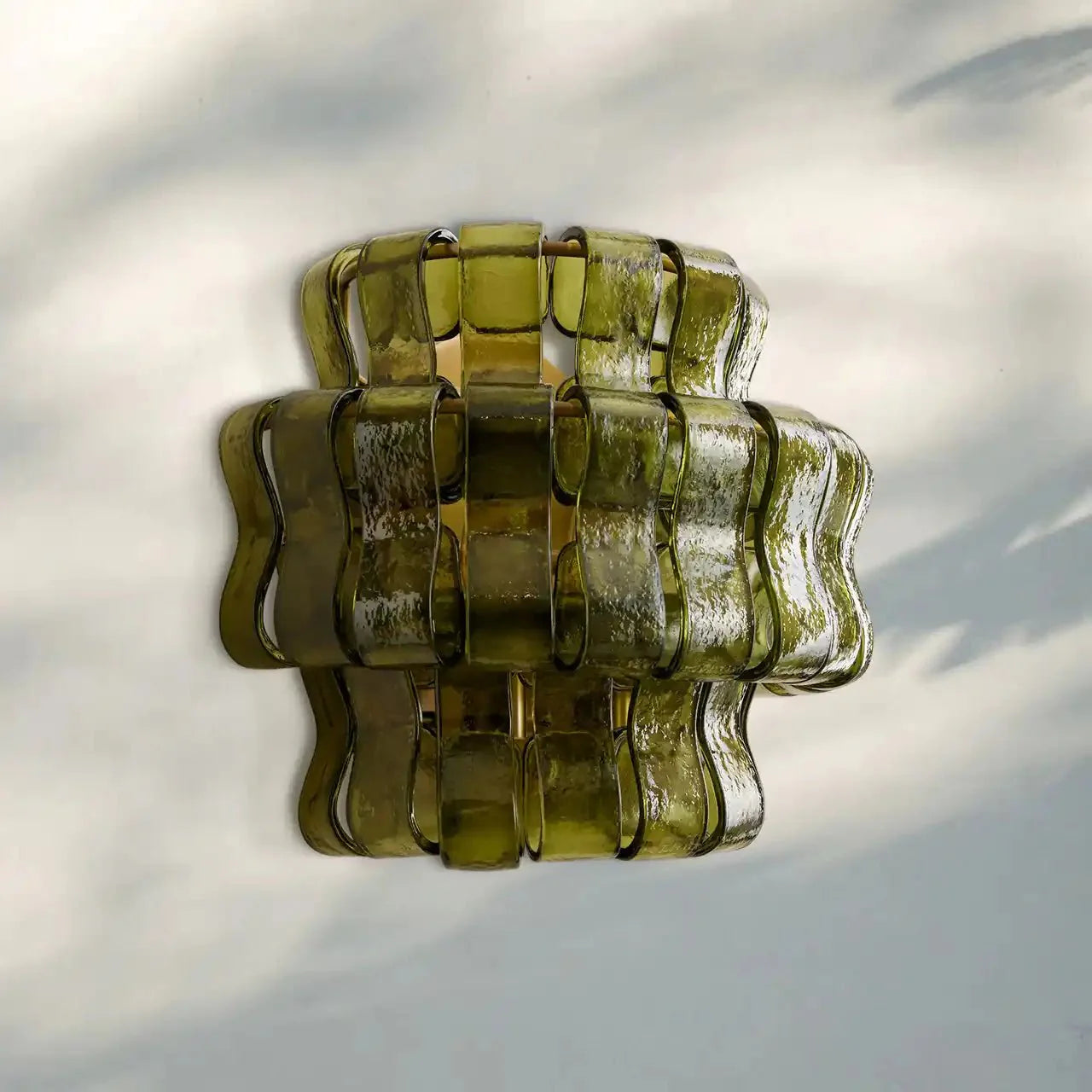 Ghiaccio Glass Wall Sconce