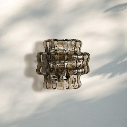 Ghiaccio Glass Wall Sconce