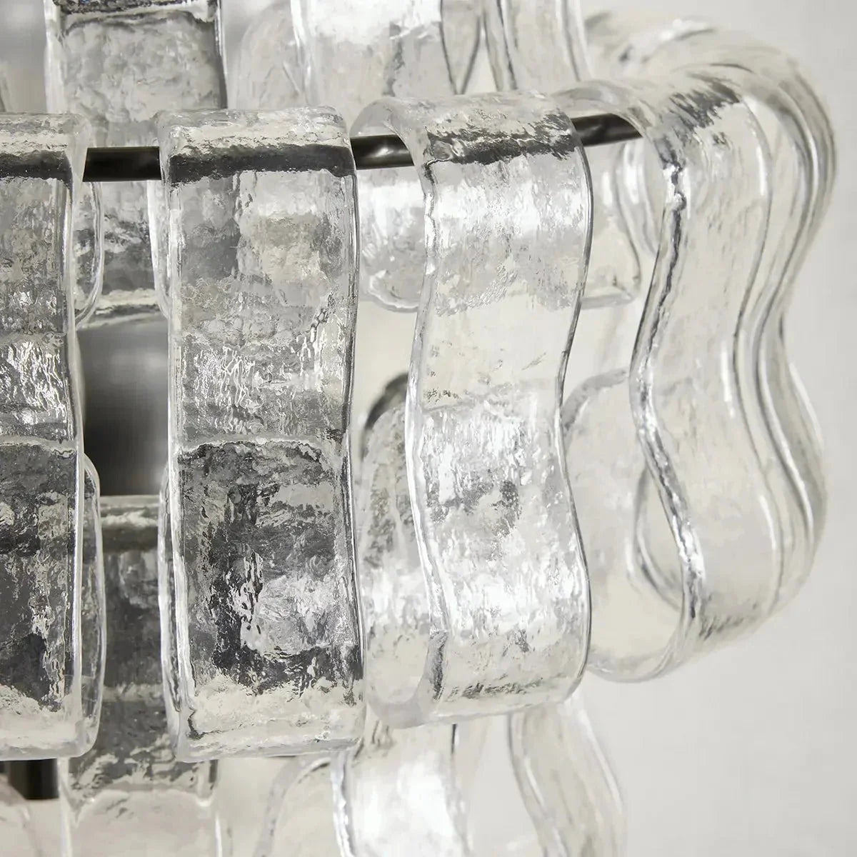 Ghiaccio Glass Wall Sconce