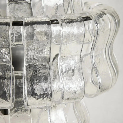 Ghiaccio Glass Wall Sconce