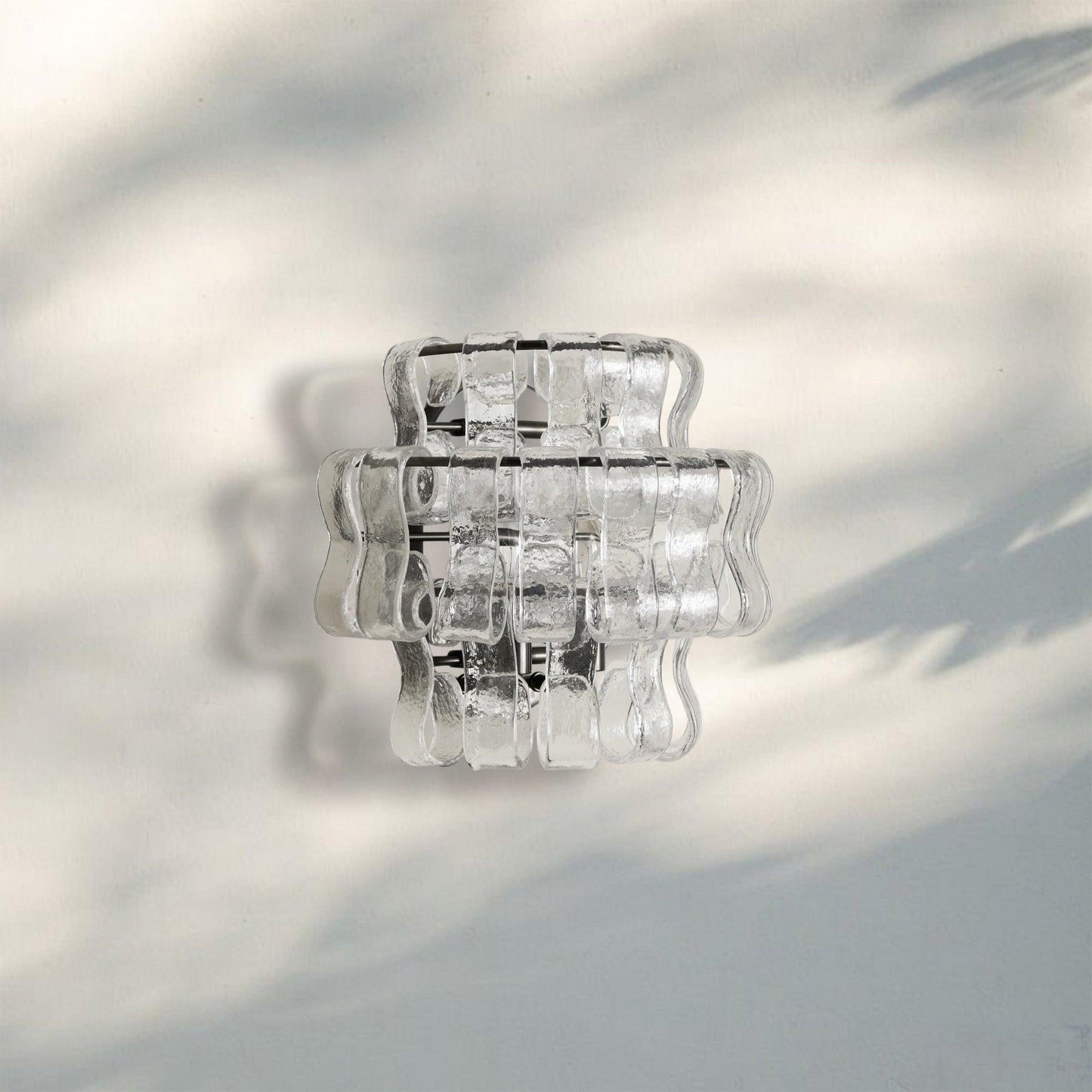 Ghiaccio Glass Wall Sconce