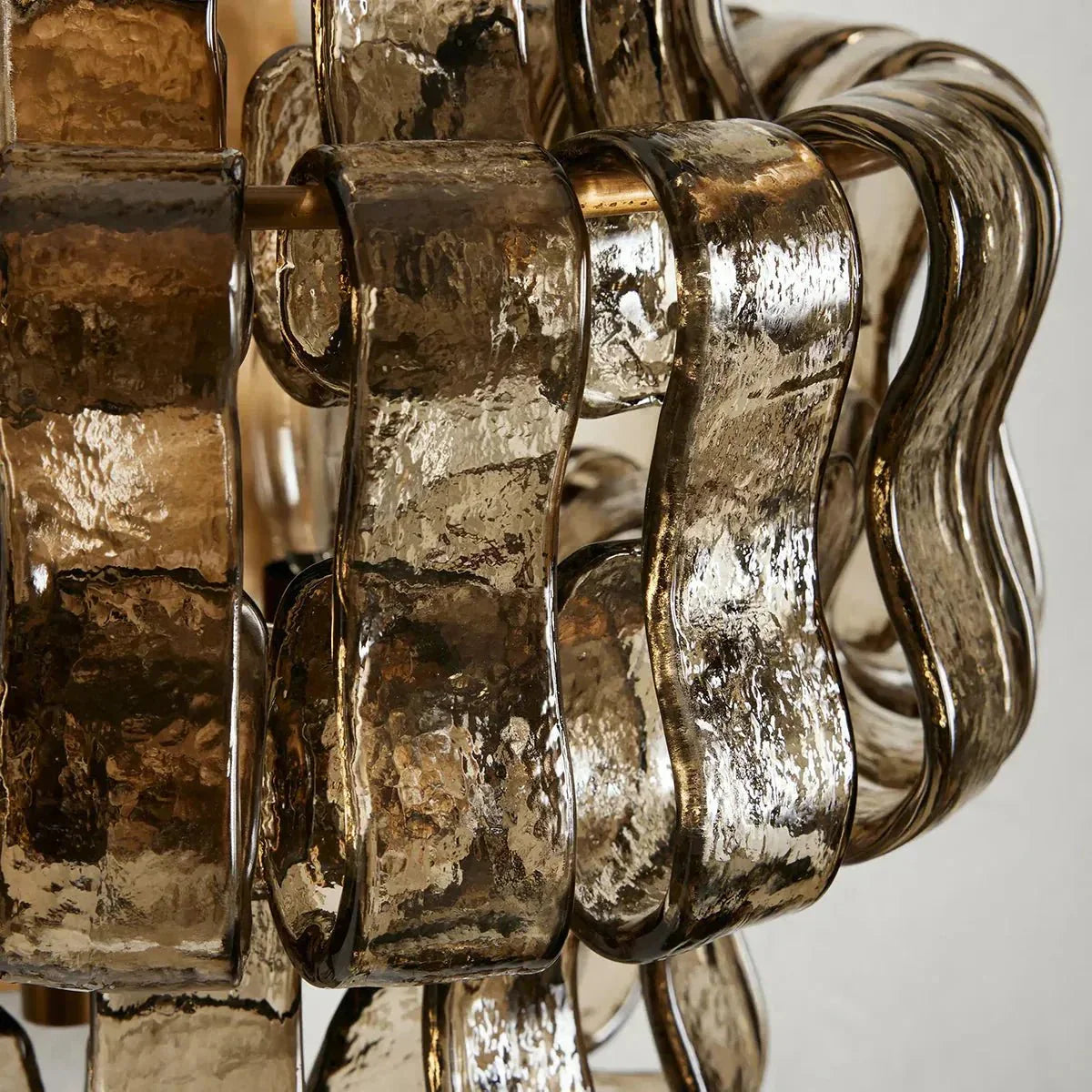 Ghiaccio Glass Wall Sconce