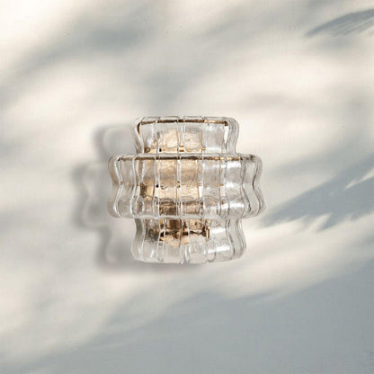 Ghiaccio Glass Wall Sconce