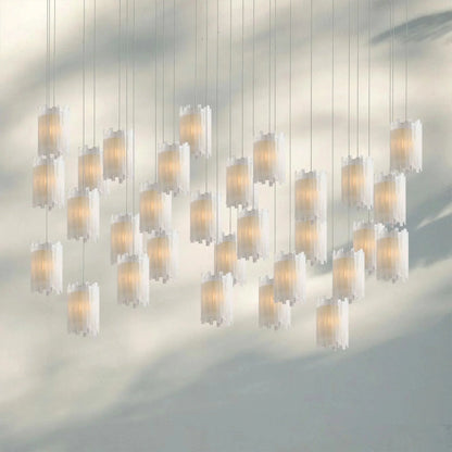 Giana Rectangular Chandelier 15/30-Light
