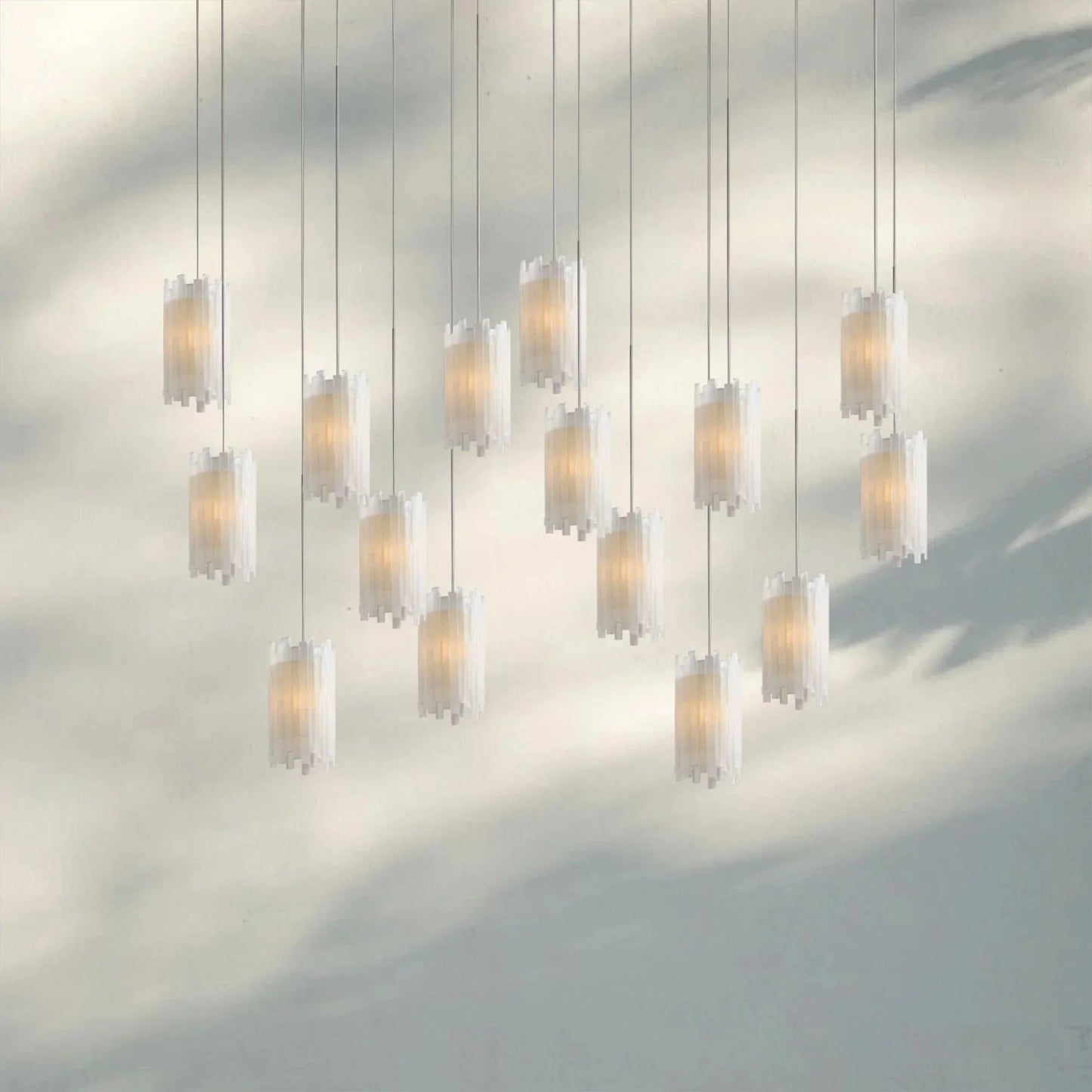 Giana Rectangular Chandelier 15/30-Light