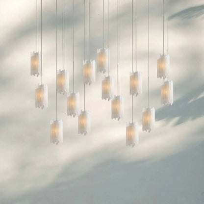 Giana Rectangular Chandelier 15/30-Light