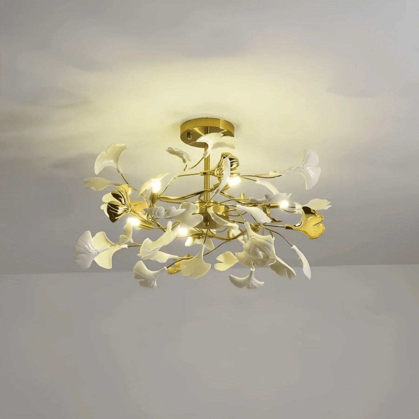 Gingko Luxury Chandelier Style B