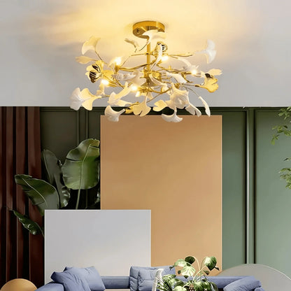 Gingko Luxury Chandelier Style B