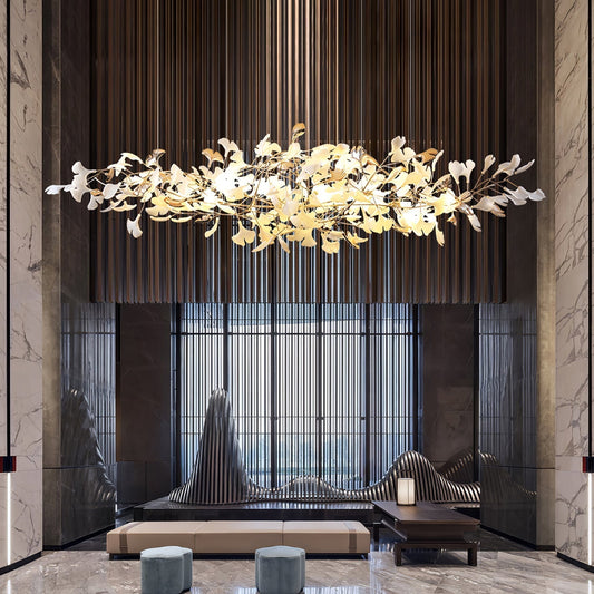 Ginkgo Cloud Chandelier