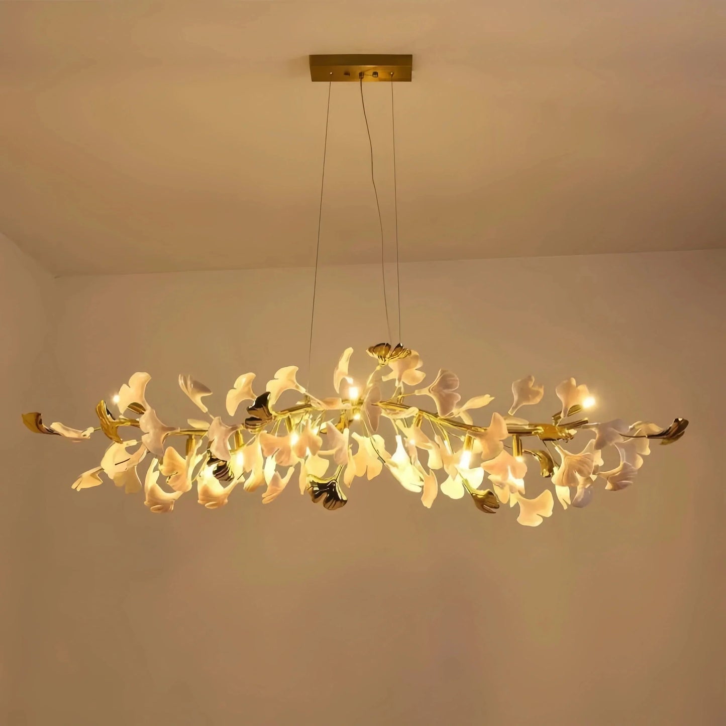 Ginkgo Luxury Linear Chandelier Style C