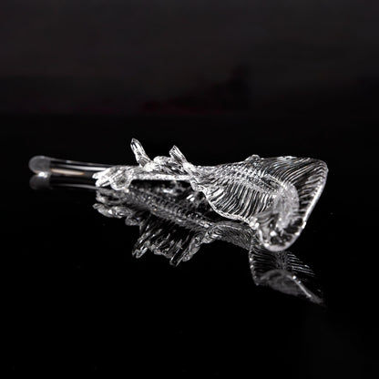 Glass Feathers Chandelier