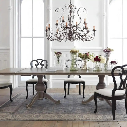 Gothic Claudette 12-Light Round Chandelier