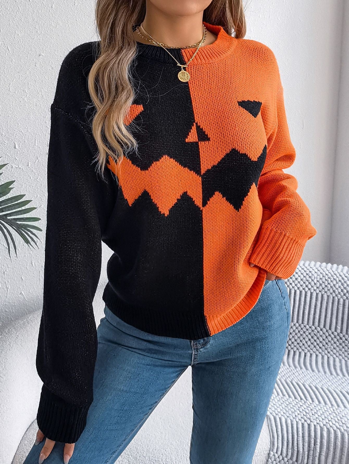 Halloweira Knit Pullover