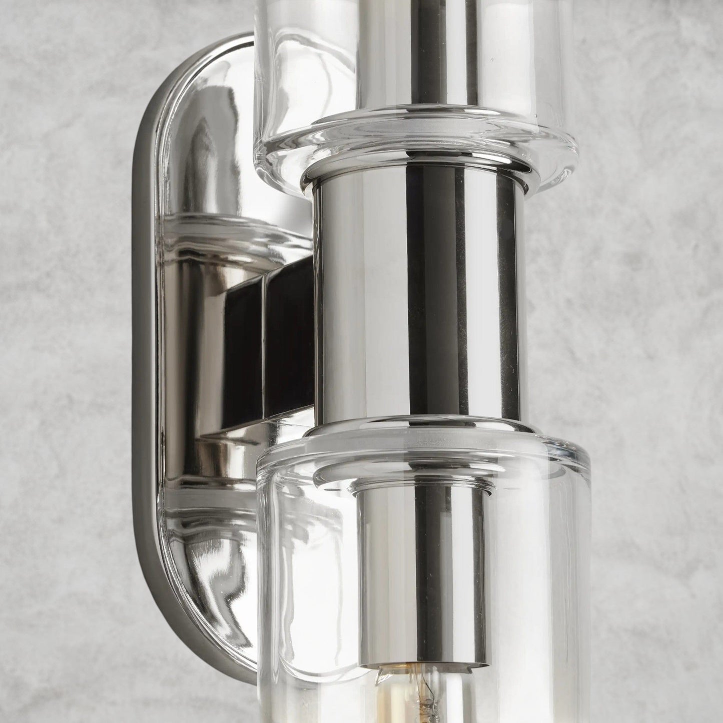 Harllin Double Sconce in Clear