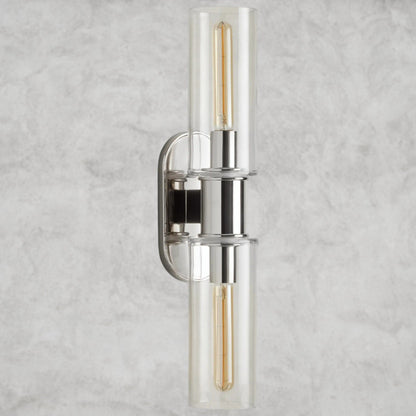 Harllin Double Sconce in Clear