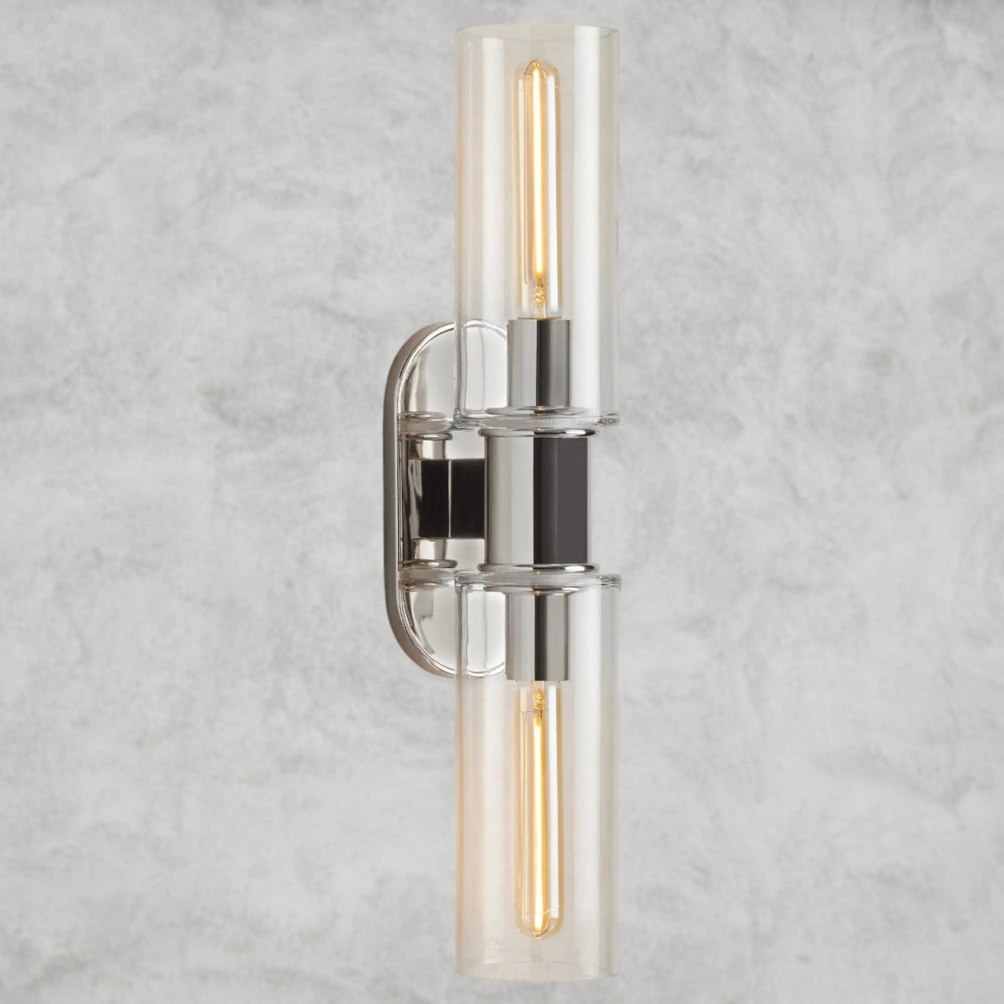 Harllin Double Sconce in Clear