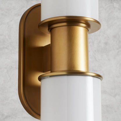 Harllin Double Sconce in Milk