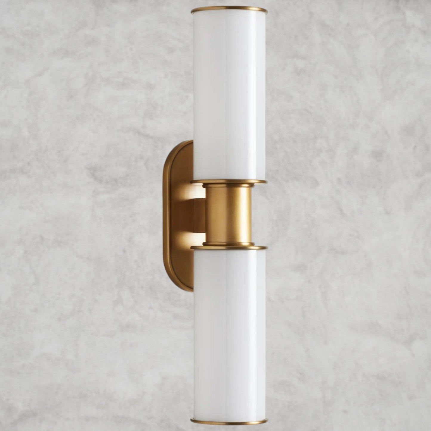 Harllin Double Sconce in Milk