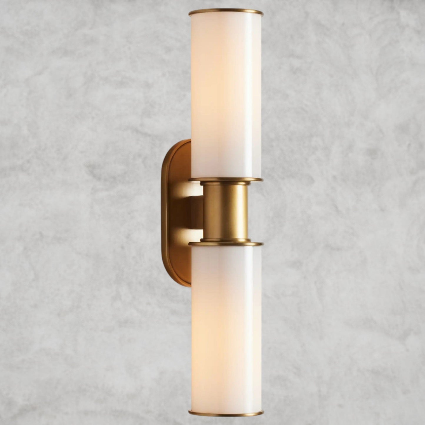 Harllin Double Sconce in Milk