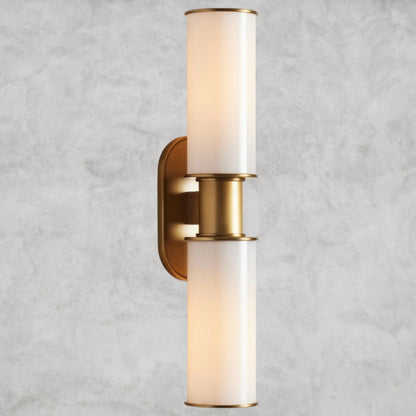 Harllin Double Sconce in Milk