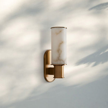 Harline Alabaster Wall Sconce