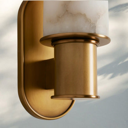 Harline Alabaster Wall Sconce