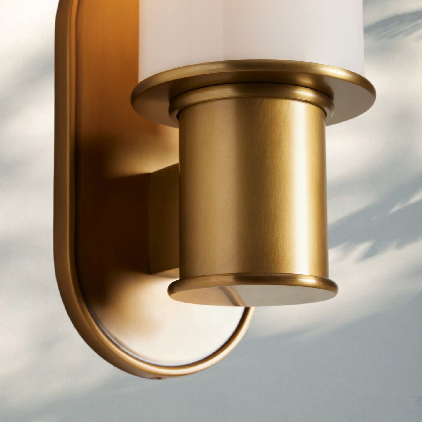 Harline Milk Glass Wall Sconce