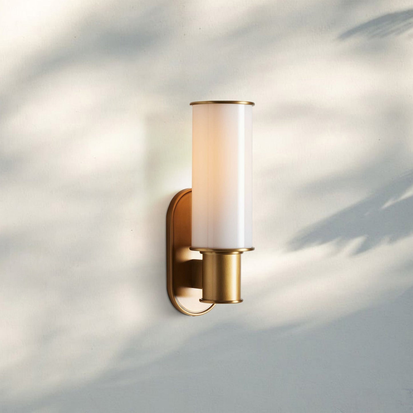 Harline Milk Glass Wall Sconce