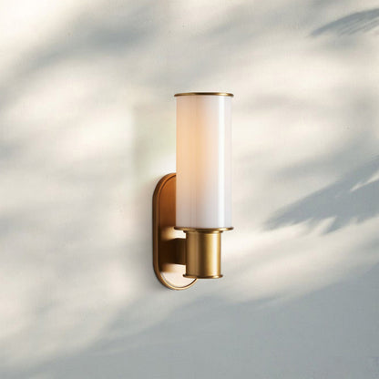 Harline Milk Glass Wall Sconce