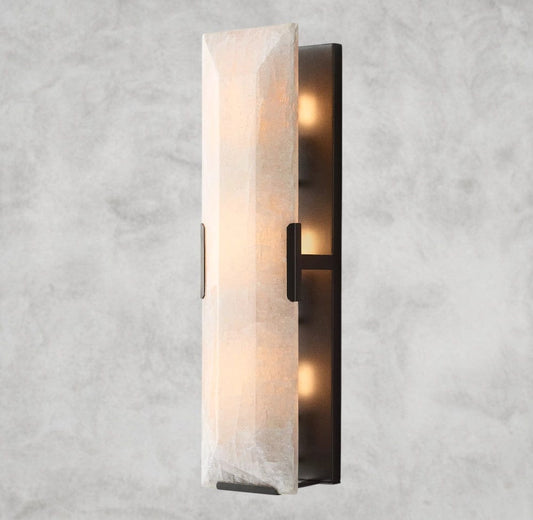 Harlow Calcite Linear Sconce