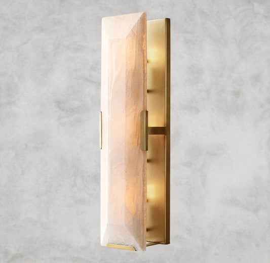 Harlow Calcite Linear Sconce