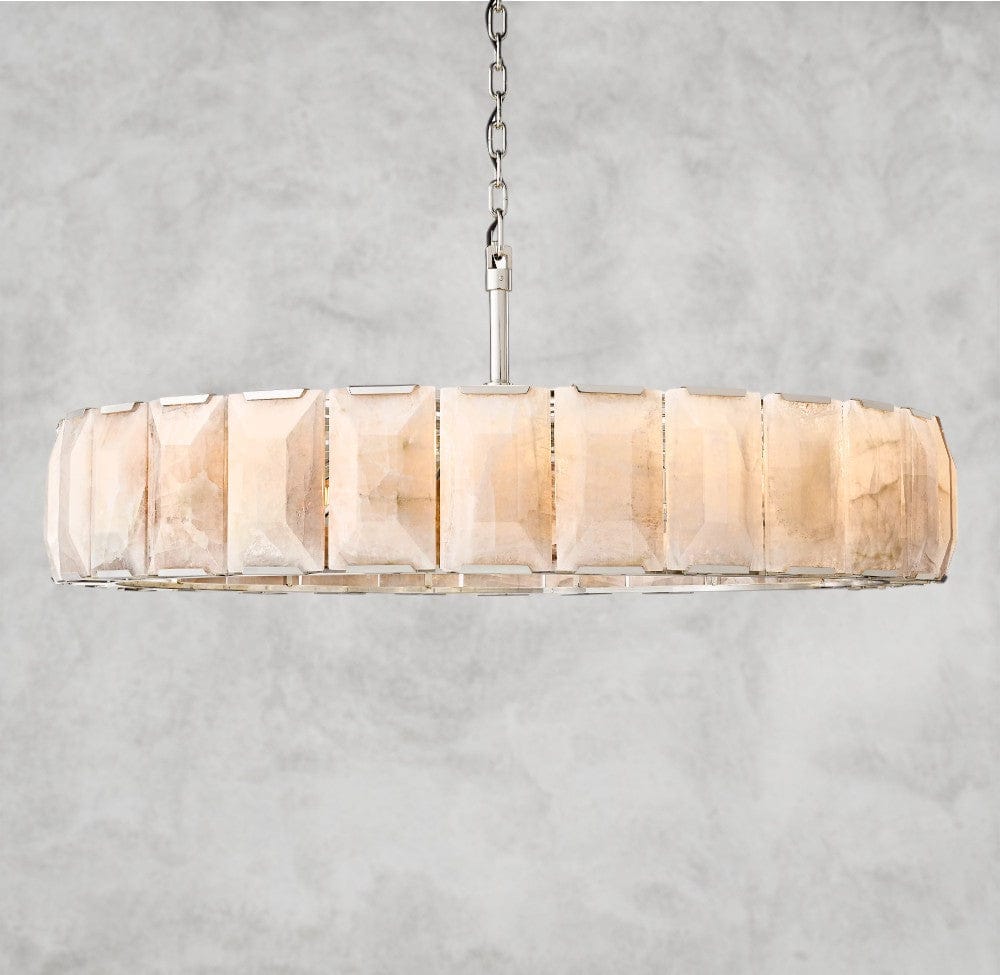 Harloow Calcite Round Chandelier 19", 31", 43", 60"