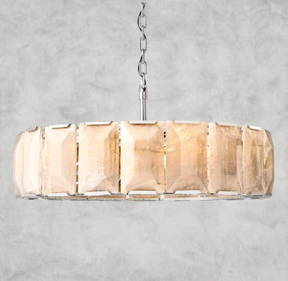 Harloow Calcite Round Chandelier 19", 31", 43", 60"