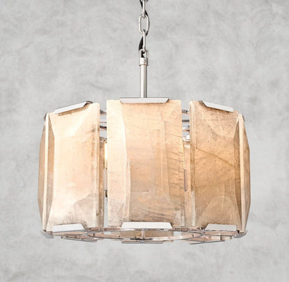 Harloow Calcite Round Chandelier 19", 31", 43", 60"