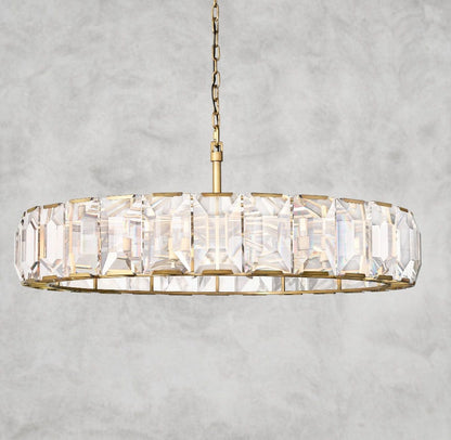 Harloow Crystal Round Chandelier 19", 31", 43", 60"