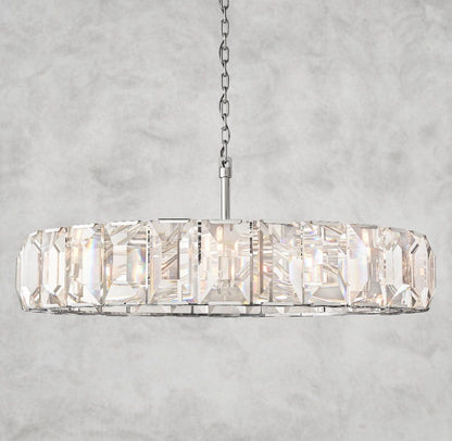 Harloow Crystal Round Chandelier 19", 31", 43", 60"
