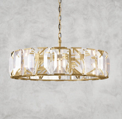 Harloow Crystal Round Chandelier 19", 31", 43", 60"