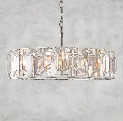 Harloow Crystal Round Chandelier 19", 31", 43", 60"